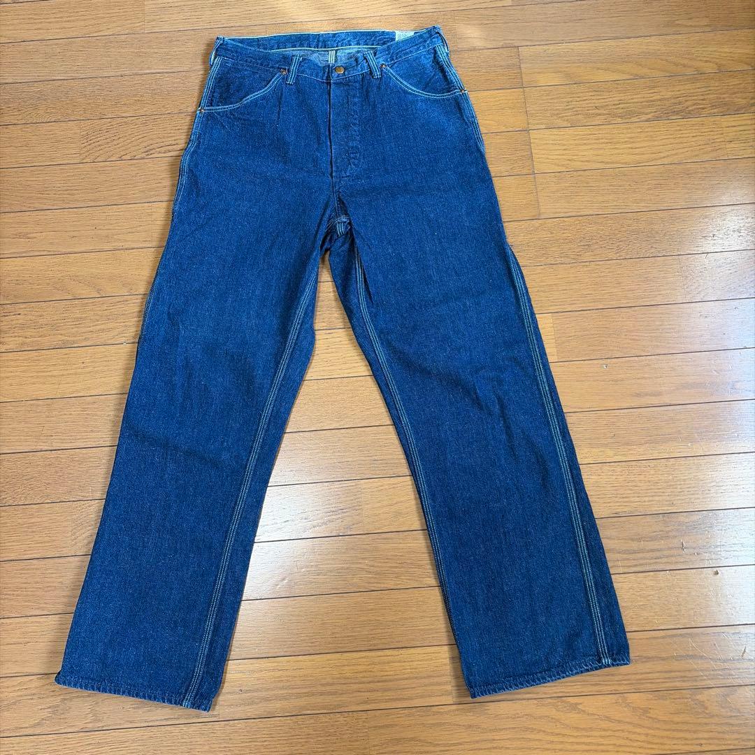 濃紺　美品 オアスロウ orSlowデニムペインターパンツ サイズS