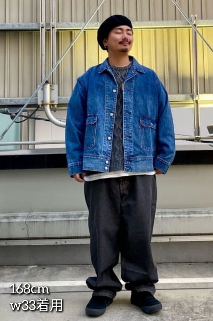 LEVI'S スケート スーパーバギー ブラック CORDURA W33×L30