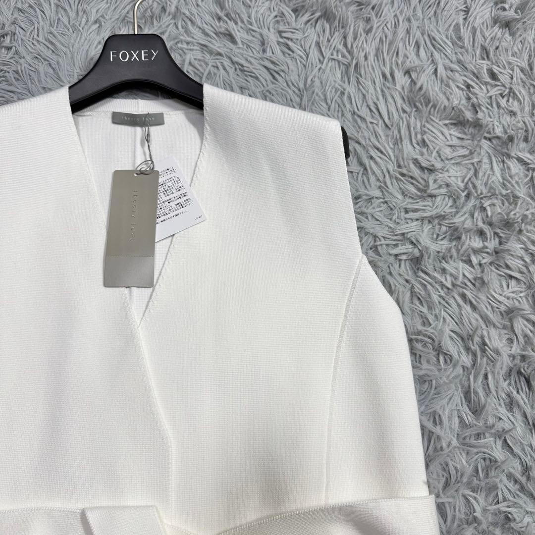 新品✨24SS セオリー GRACIE FULTON コットンジレ ベルト 白
