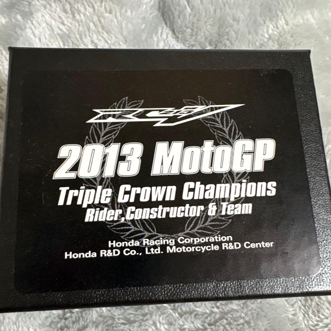 レア❗️2013 MotoGP 三冠記念 クリスタル 非売品 HRC 関係者配布品