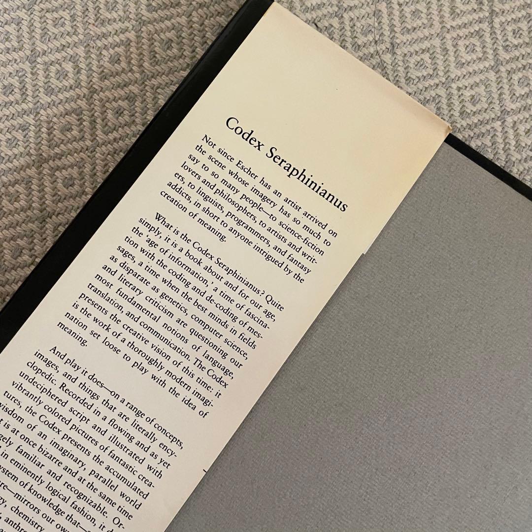 希少　Codex Seraphinianus アメリカ版初版