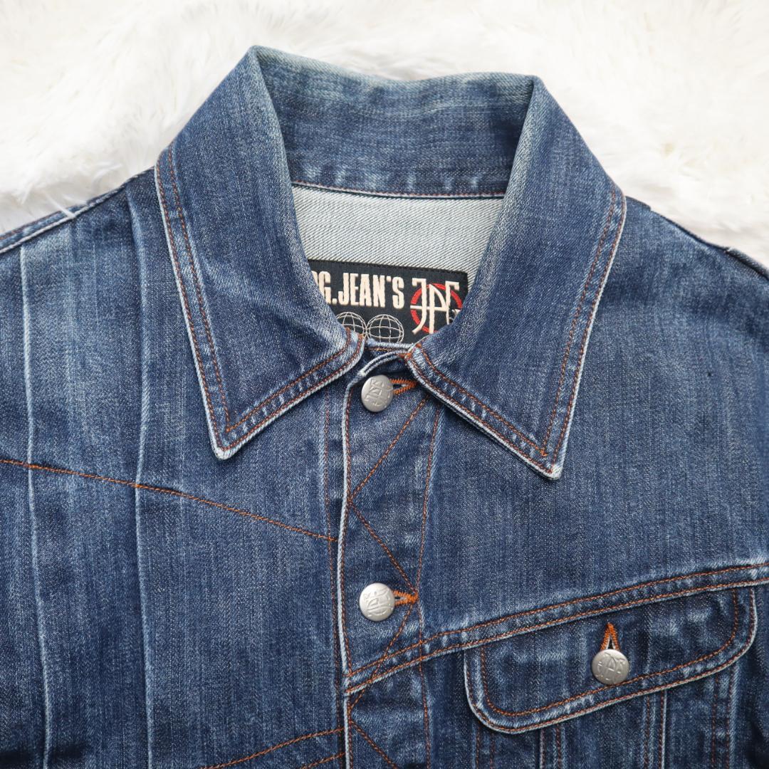 Jean Paul GAULTIER JPG デニムジャケット イタリア製 46