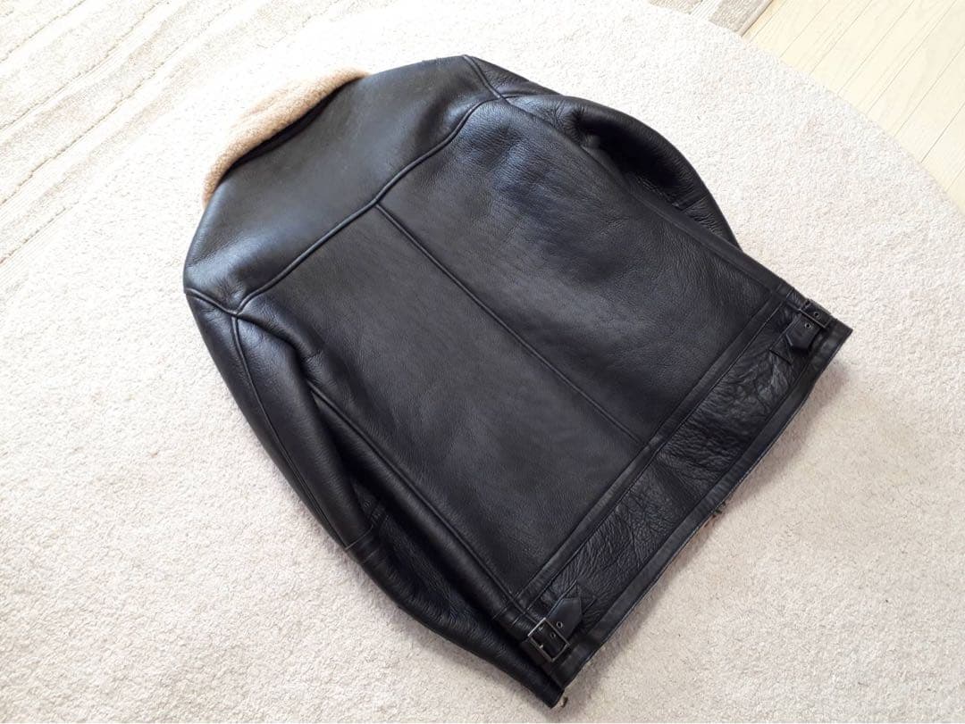 最終※美品 WIND ARMOR B3 羊革 ラムレザー ムートン ジャケットM