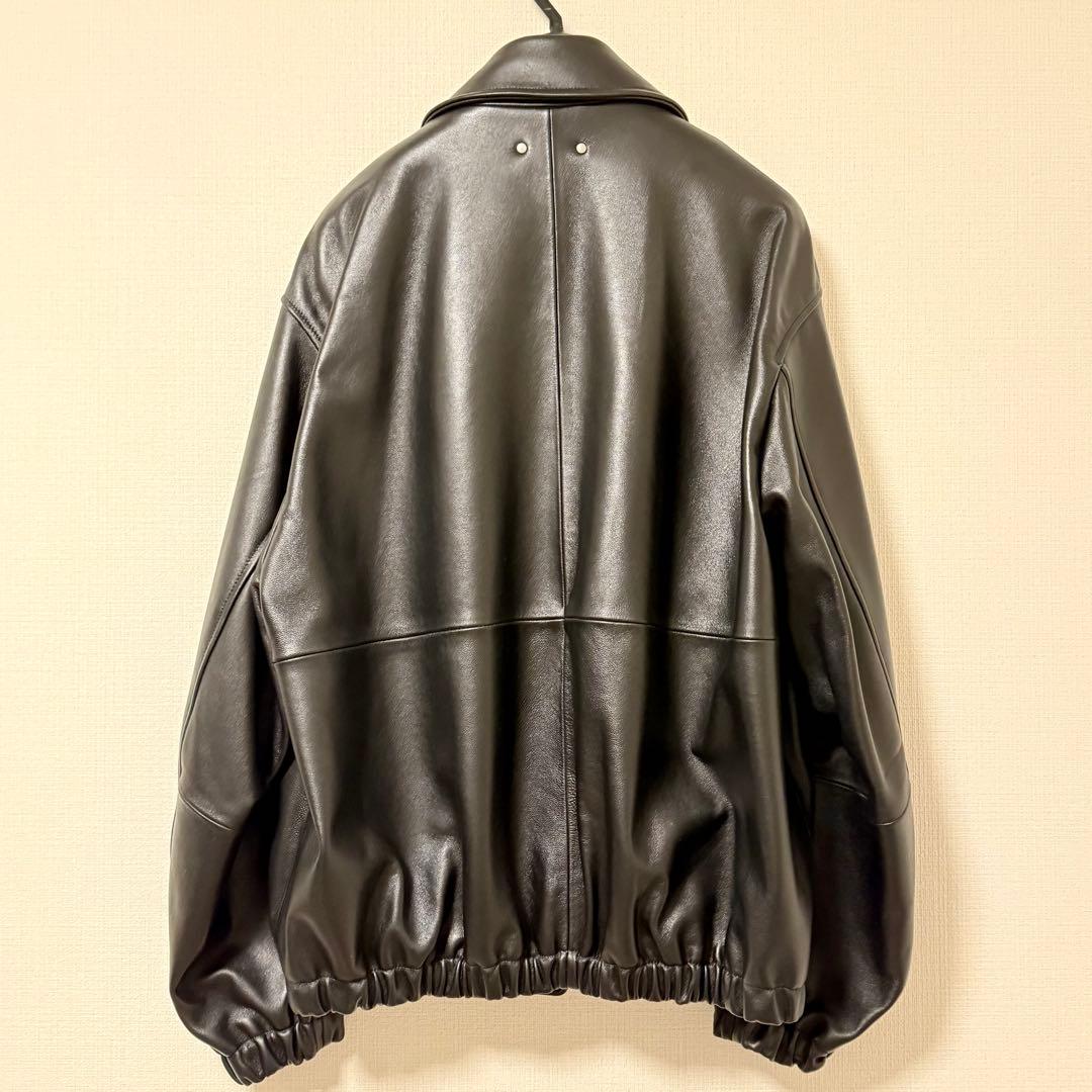 ジャケット・アウター ssstein LEATHER ZIP SHORT JACKET