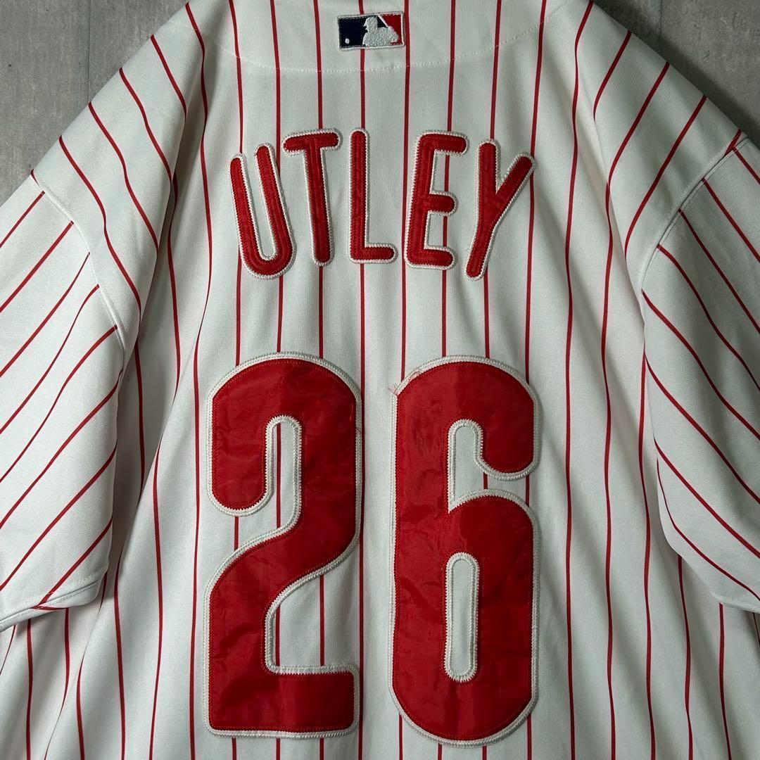 Majestic MLB Phillies Utley ユニフォーム 54サイズ