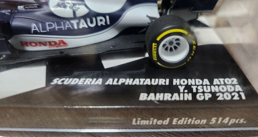 MINICHAMPS アルファタウリ AT02 BAHARAIN GP 2021