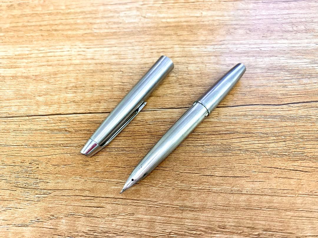 【ヴィンテージ】PILOT MYU 701 万年筆 ステンレス一体型 1971年