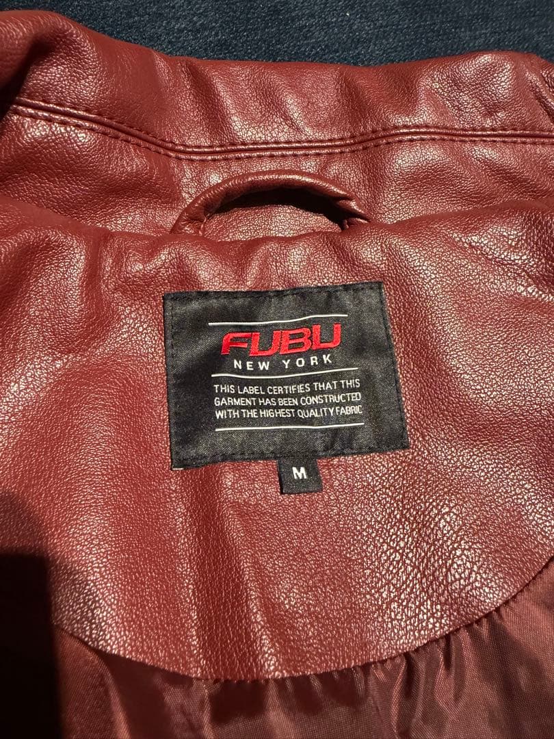 FUBU レザージャケット Mサイズ