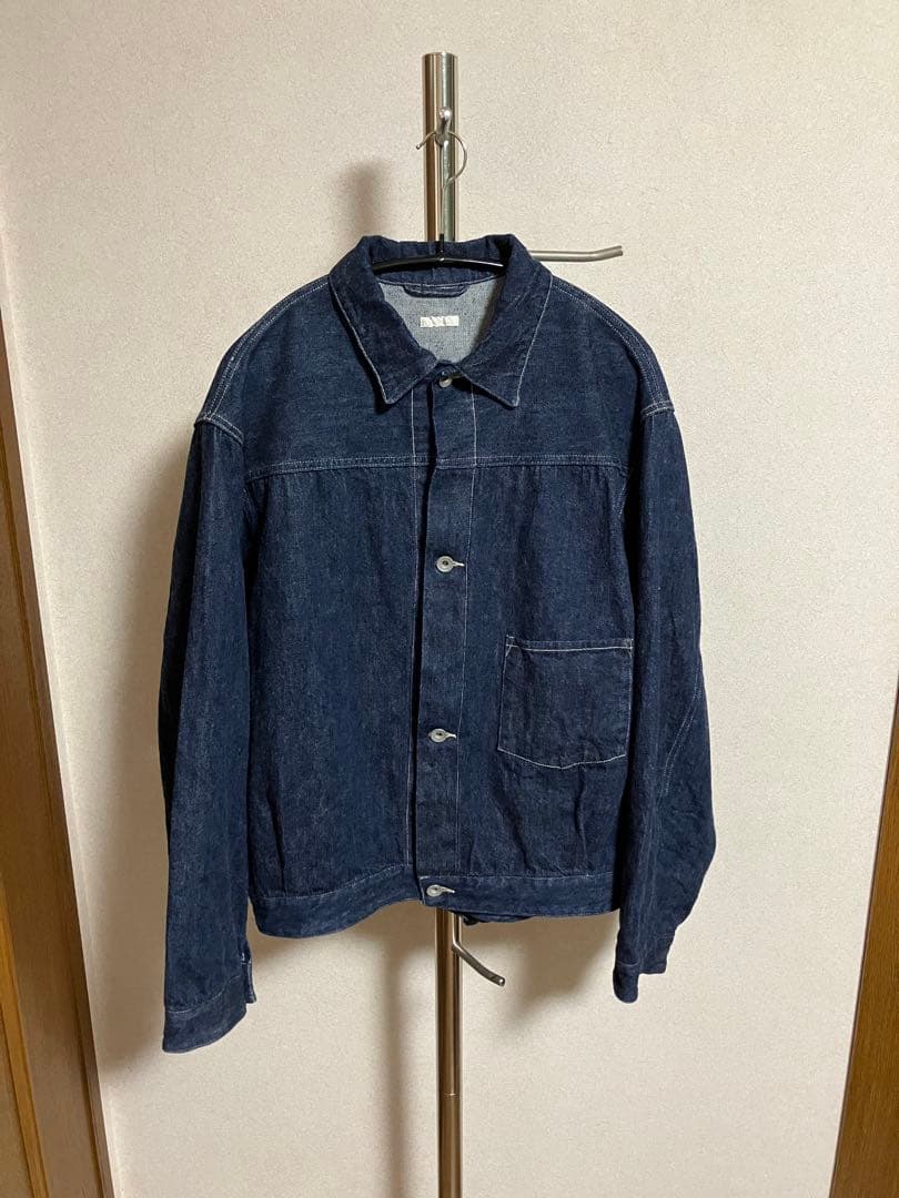 美品COMOLI デニムジャケットインディゴ size2