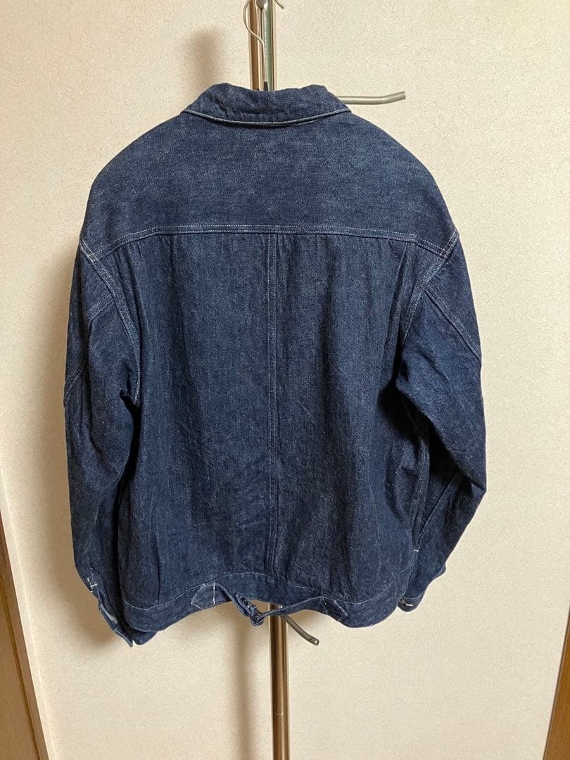 美品COMOLI デニムジャケットインディゴ size2