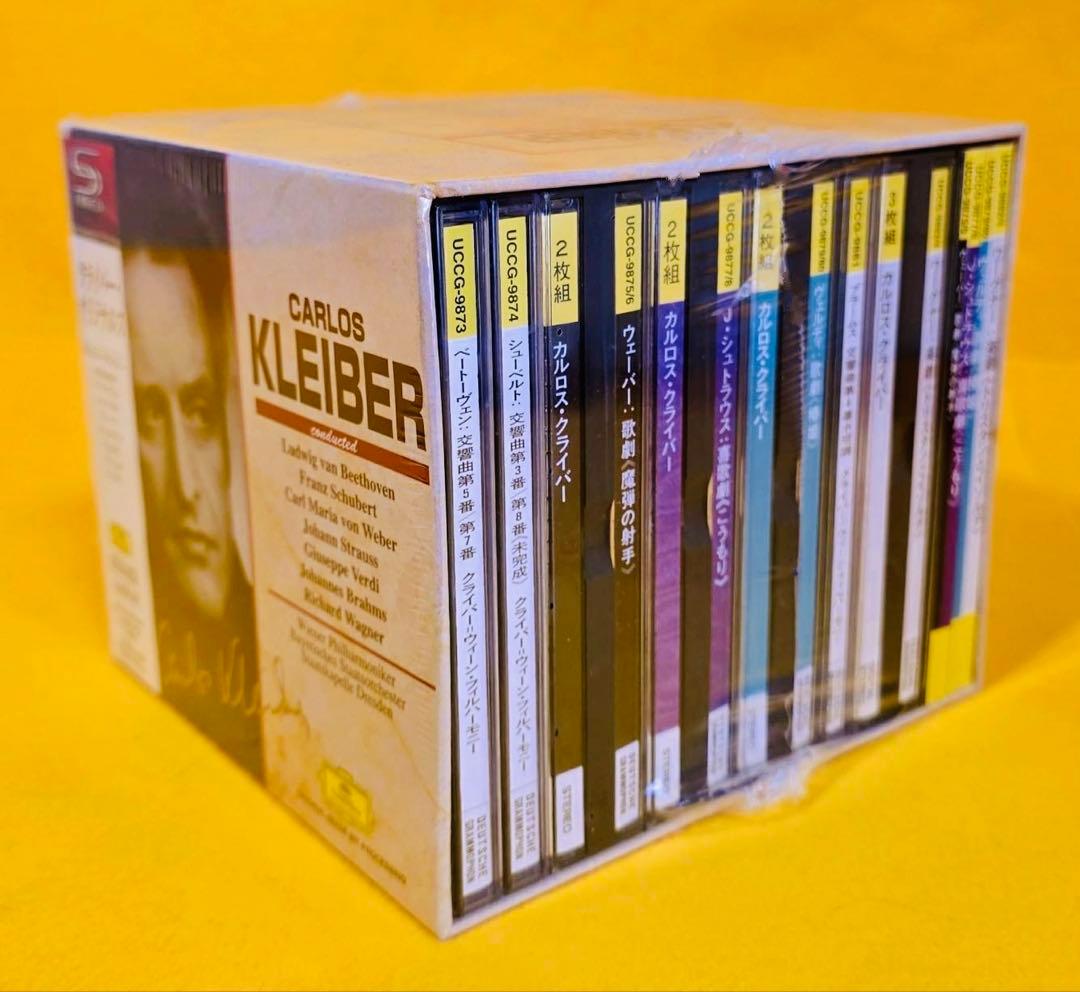 新品1997年製国内盤12枚組カルロスクライバーDG録音全集リマスター盤解説書付