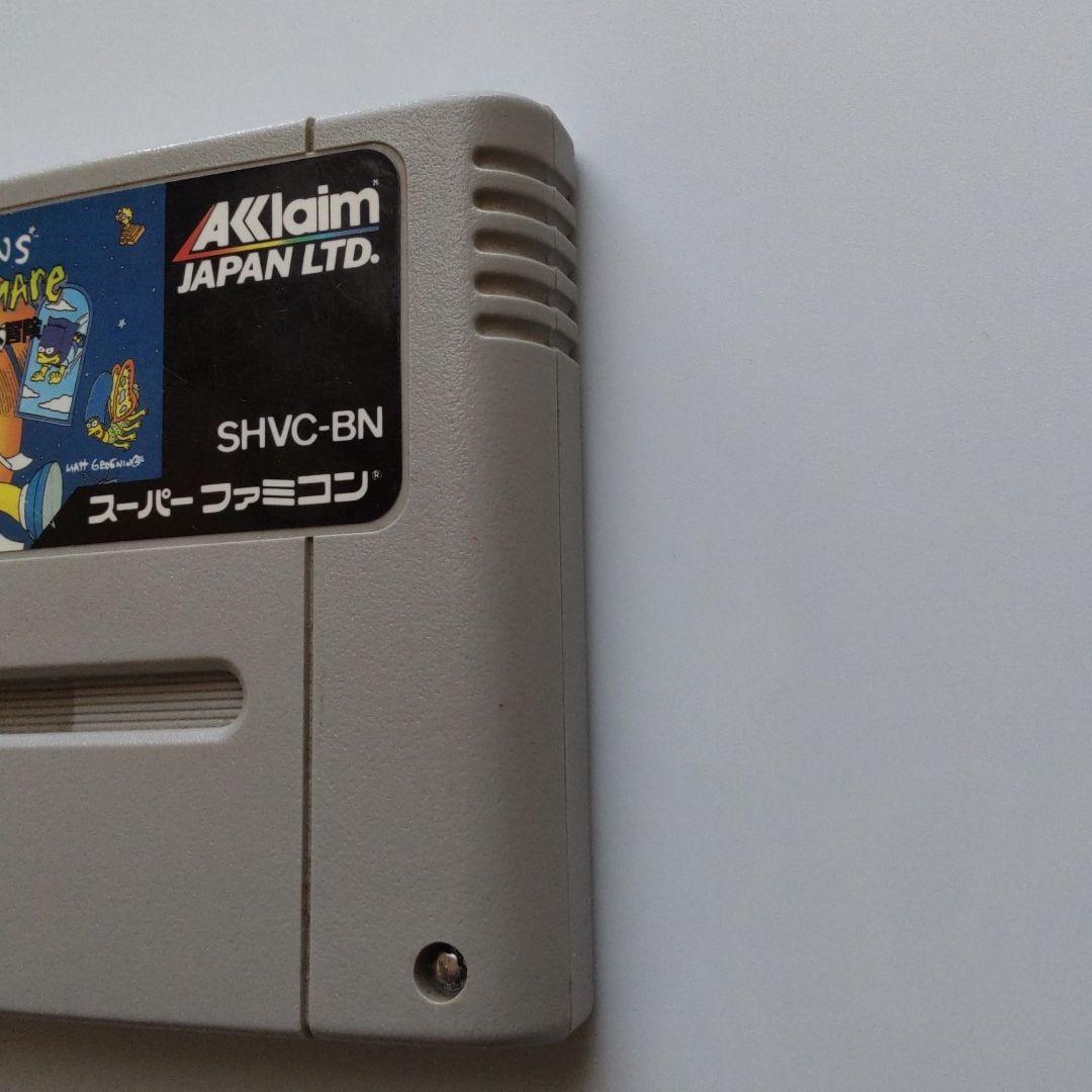 バートの不思議な夢の大冒険 スーパーファミコン