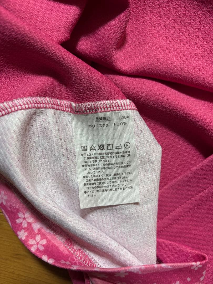 YONEX ゲームシャツ 日本代表 桜 ピンク