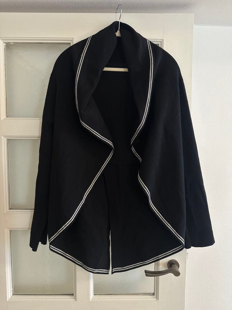 HaaT HeaRT / ISSEY MIYAKE ショールカラー カーディガン