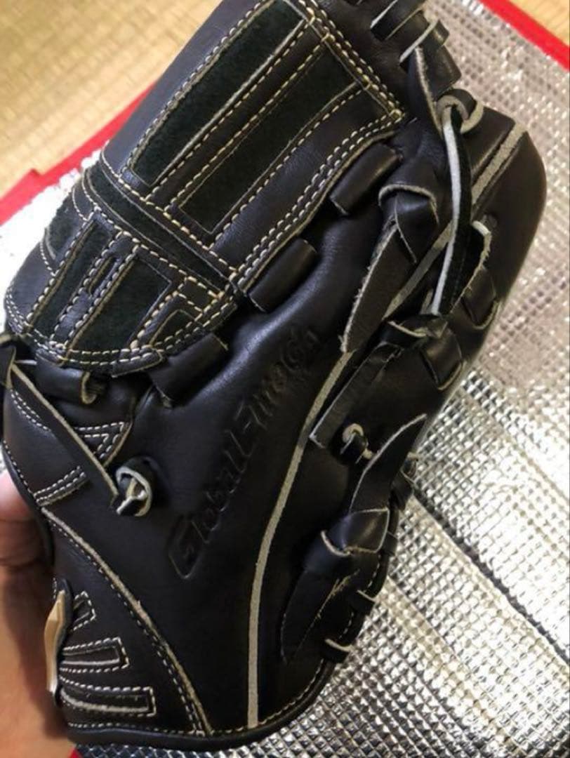 Mizuno Global Elite 少年軟式グローブ 黒