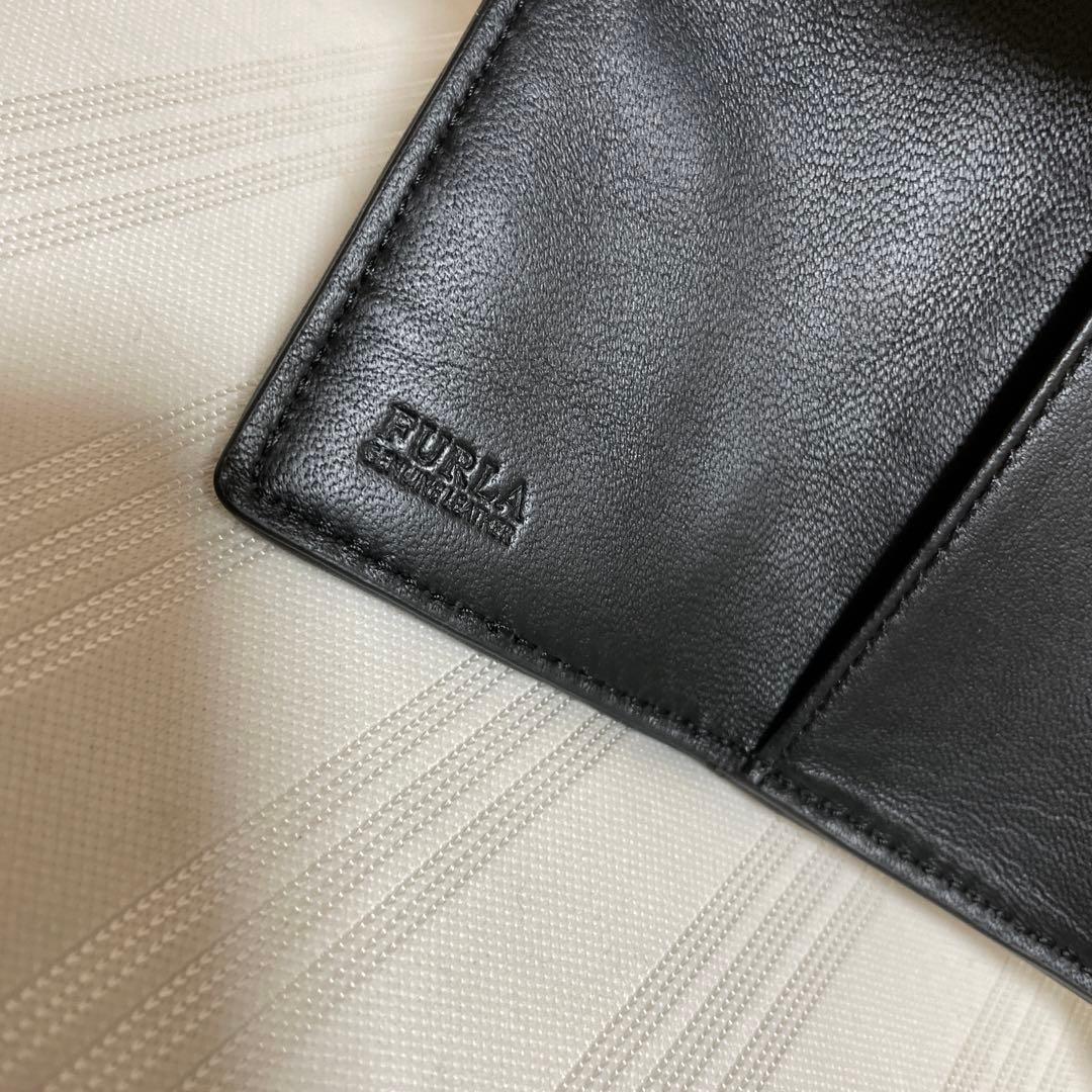 未使用品 FURLA フルラ 6連キーケース レザー 黒