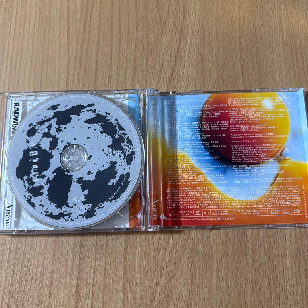 あにゅー CD&Blu-ray RADWIMPS