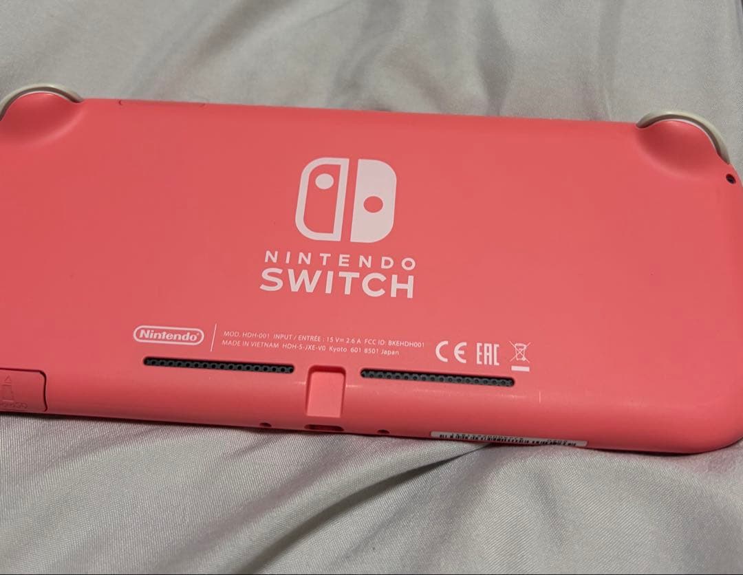Nintendo Switch Lite コーラル　ジャンク品