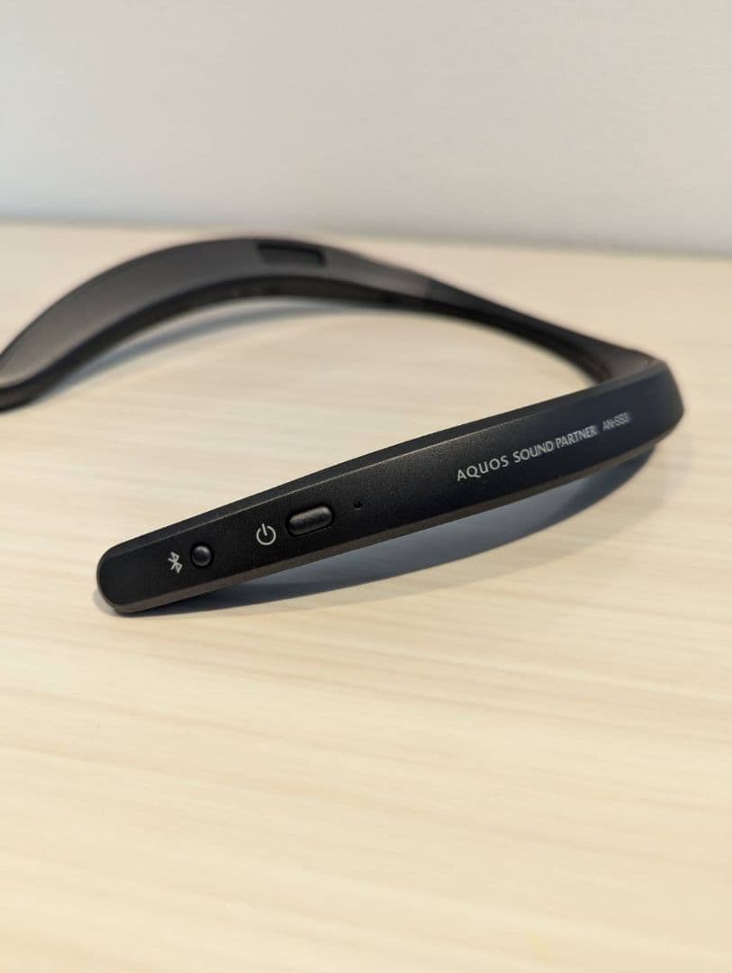 美品　AQUOS SOUND PARTNER AN-SS3-B ネックスピーカー