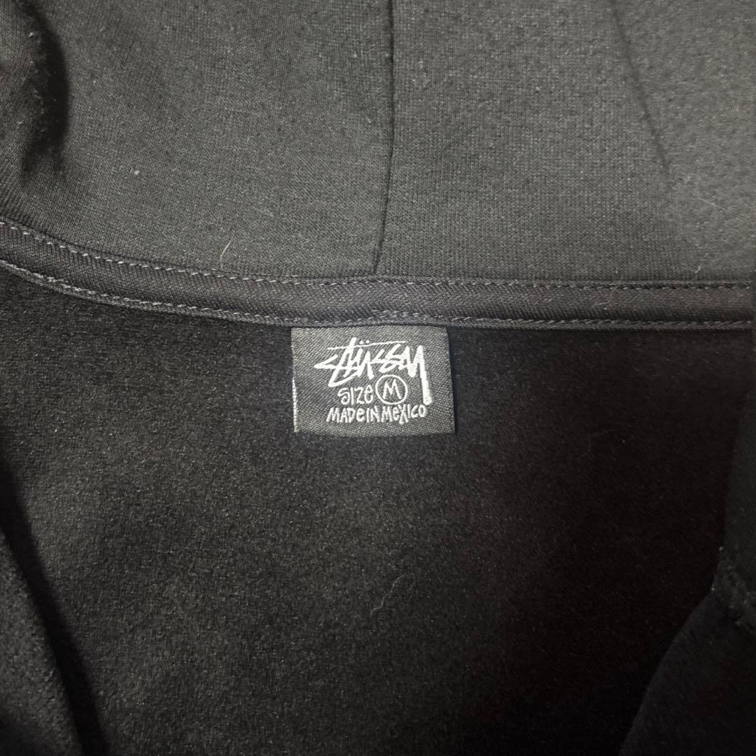 STUSSY ステューシー ジップアップ パーカー ワールドツアー M