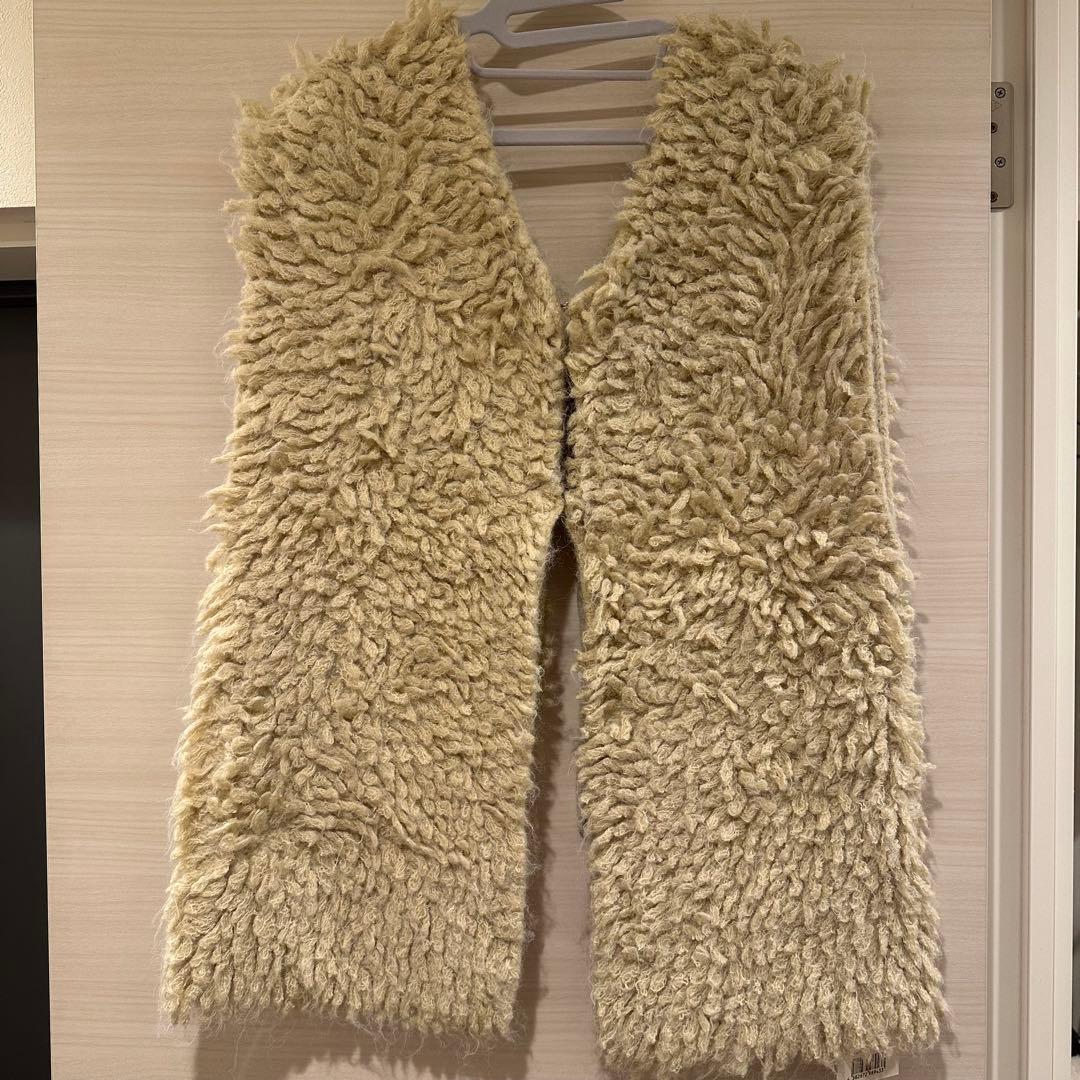 【Eaphi】新品未使用 2way loop vest beige