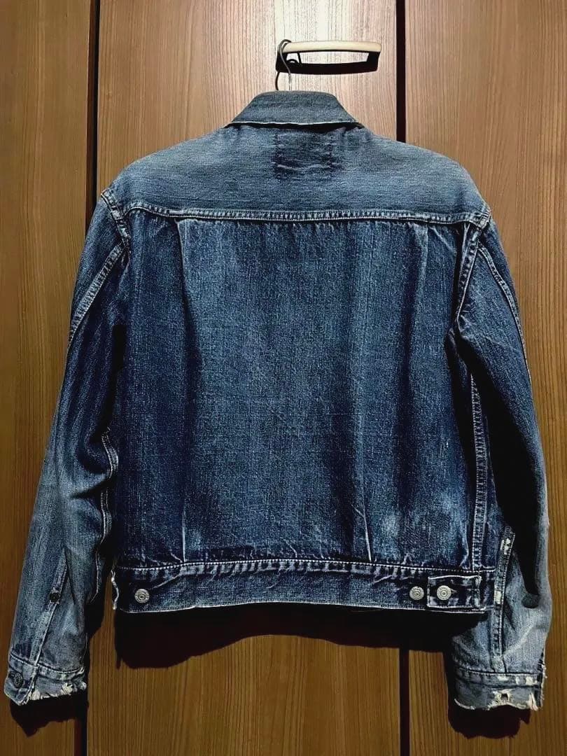 50年代 ビンテージ リーバイス セカンド 507XX片面タブ 最初期 革パッチ
