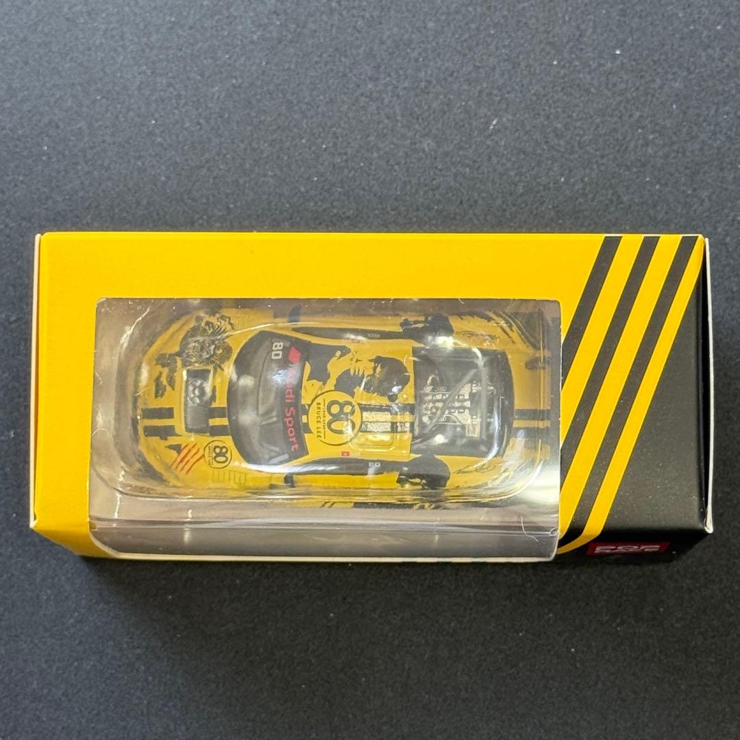 ミニカー POP RACE 1/64 Audi R8 LMS Bruce Lee 80th
