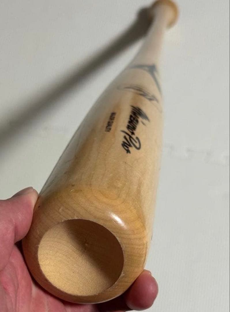 周東佑京 実使用 Mizuno Pro 硬式野球バット H23 19B
