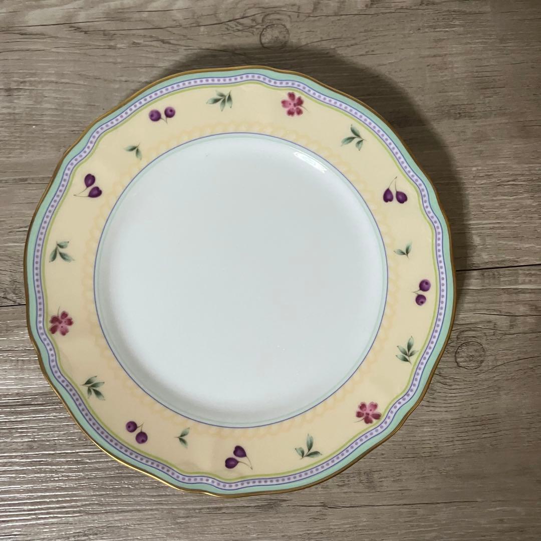 E-1 【希少・箱付き】Noritake ノリタケ ガトーポワールプレートセット