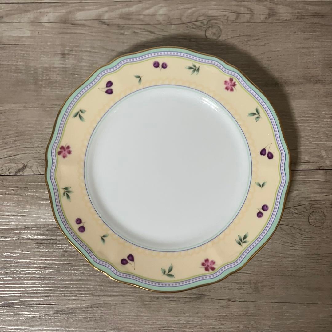 E-1 【希少・箱付き】Noritake ノリタケ ガトーポワールプレートセット