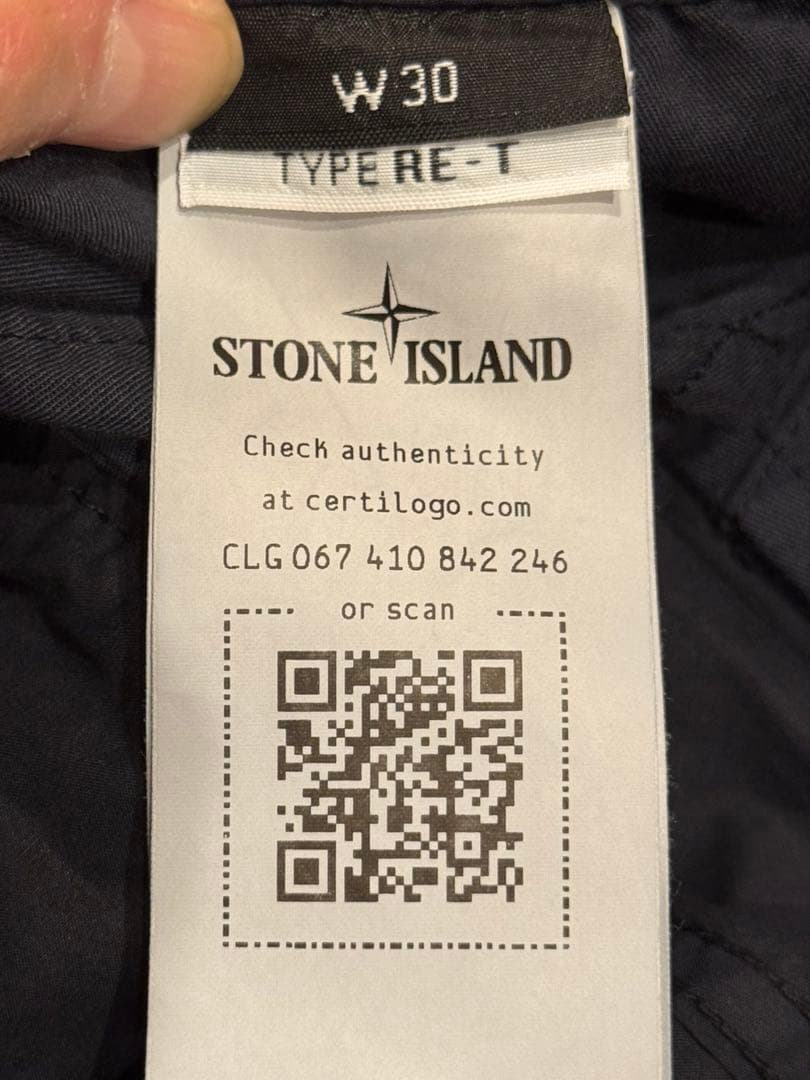 【希少/正規品】定価71,500円 STONE カーゴパンツ W30