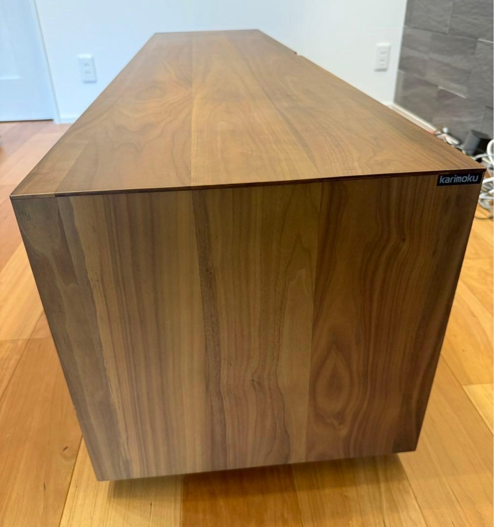 ☆カリモク家具　☆1794mm幅テレビボード　☆ウォールナット　☆美品です