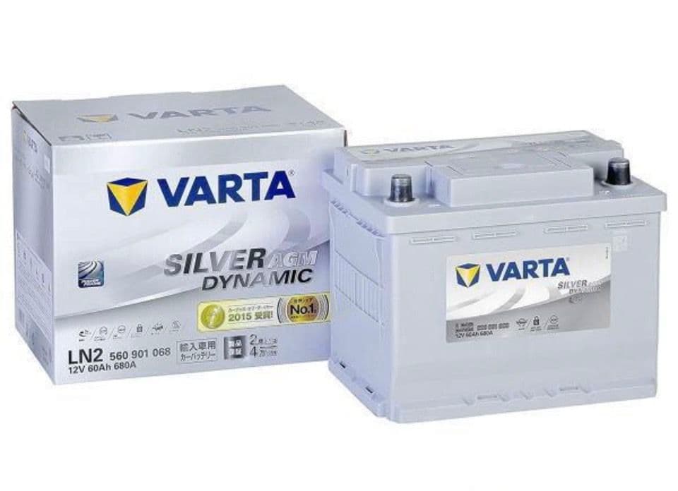 VARTA LN2（560 901 068) シルバーダイナミック AGM