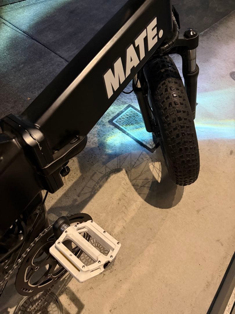 新型MATE BIKE MATE X Eバイク　メイトバイクブラック