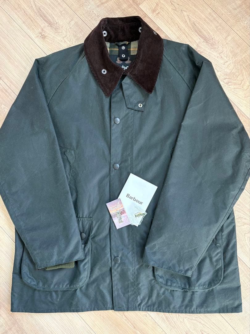 美品！Barbour バブアー ビデイル ワックス　レギュラー　セージ