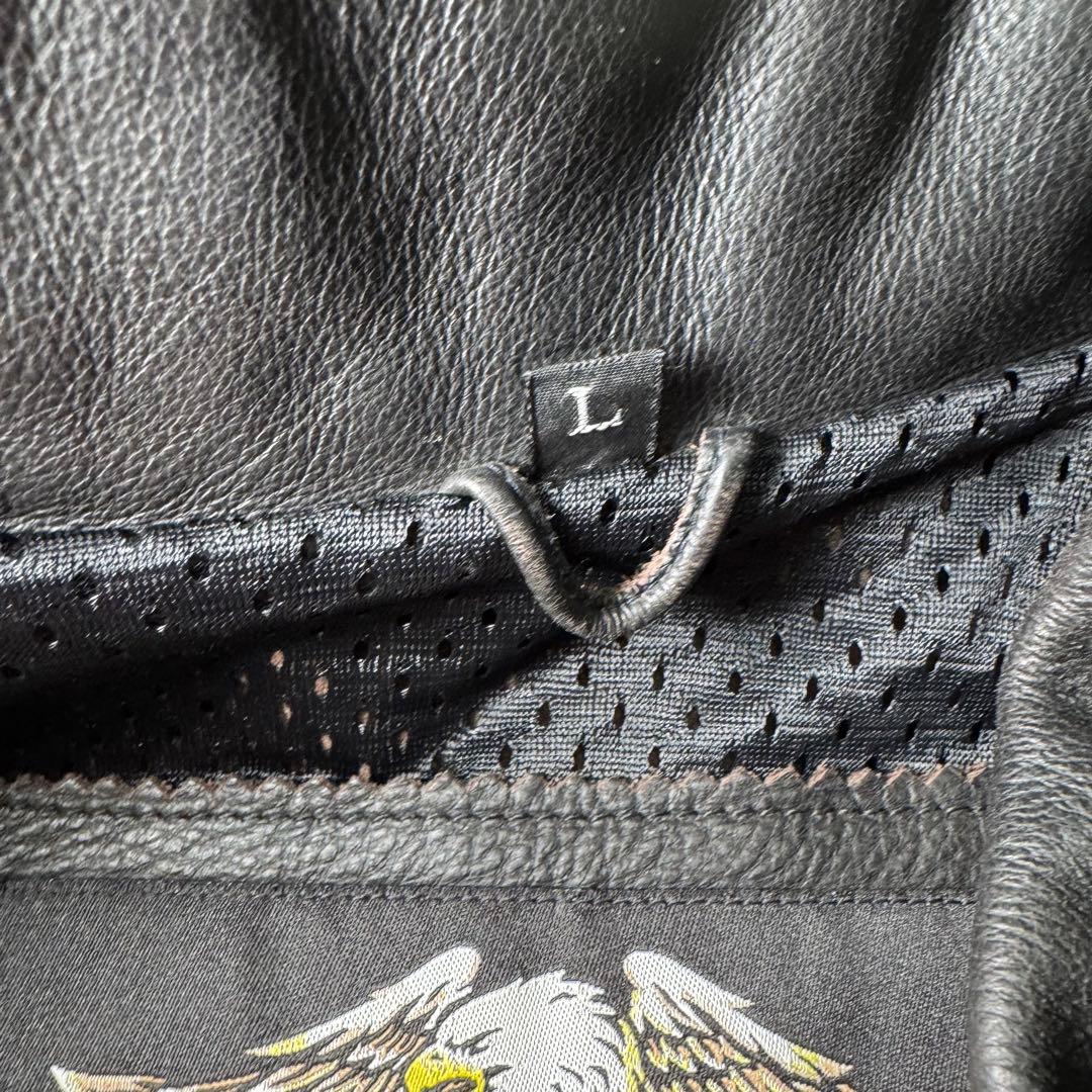 ☆Harley-Davidson レザー ビックイーグル刺繍PROTOTYPE☆