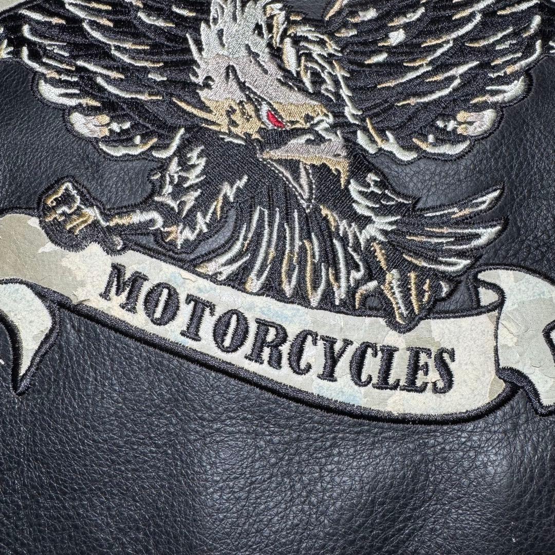 ☆Harley-Davidson レザー ビックイーグル刺繍PROTOTYPE☆
