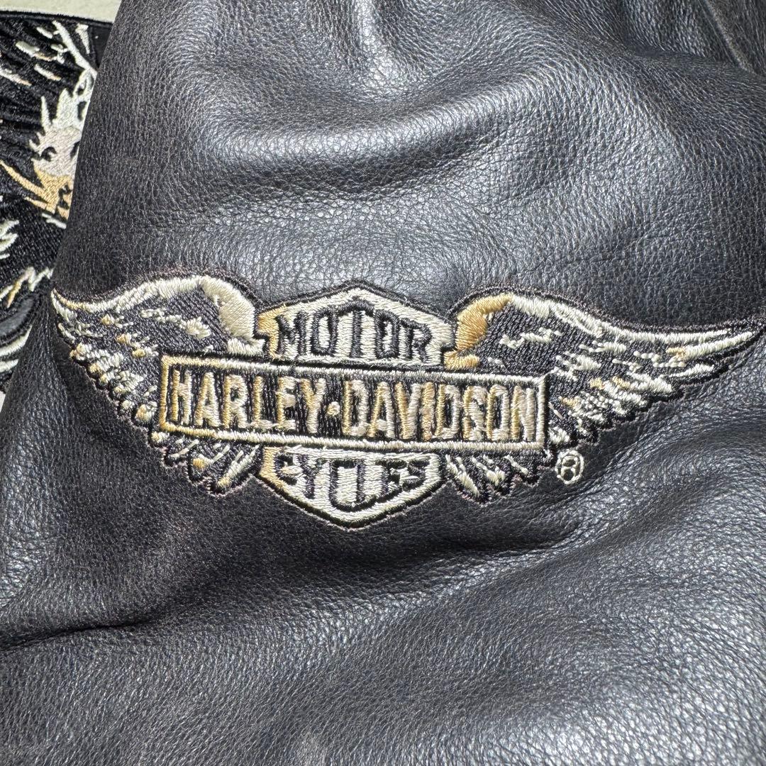 ☆Harley-Davidson レザー ビックイーグル刺繍PROTOTYPE☆