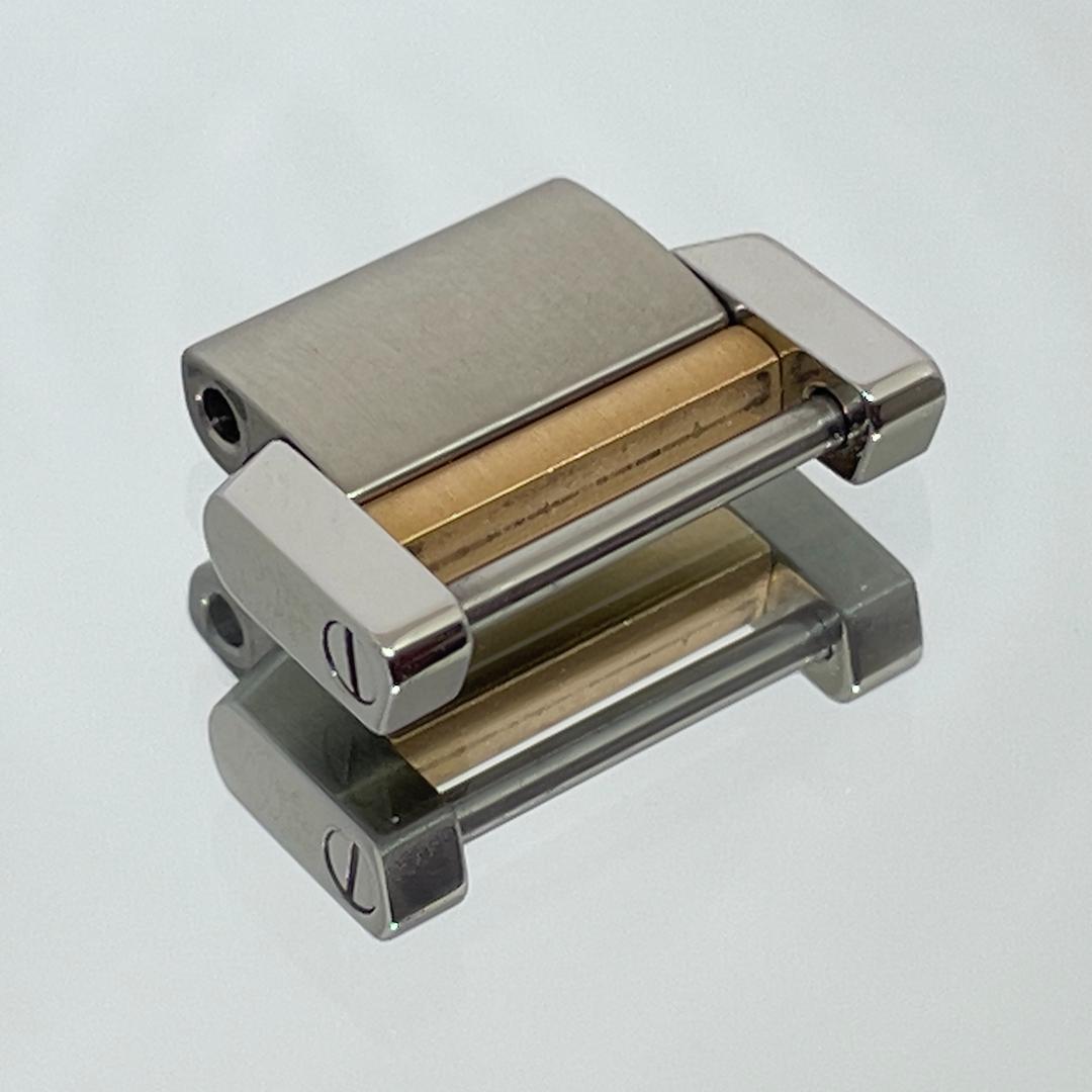 カルティエ時計 タンクフランセーズ SM K18コンビ 駒 コマ カルティエ