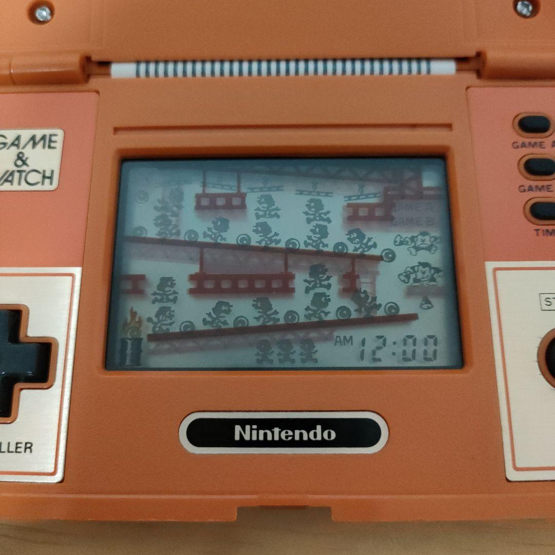 ゲームアンドウォッチドンキーコング　任天堂ニンテンドーNintendoメンテ済み