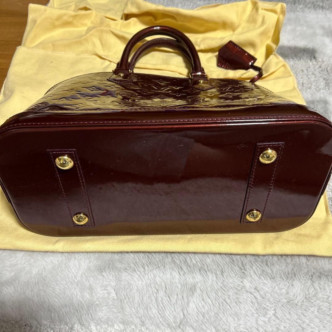 C*p様 Louis Vuitton ボルドー エナメルレザー バッグ