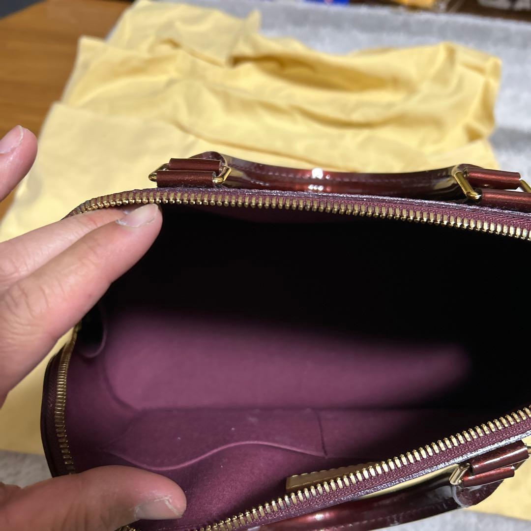 C*p様 Louis Vuitton ボルドー エナメルレザー バッグ
