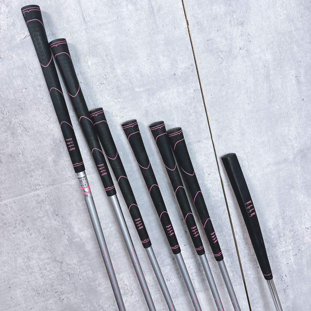 【美品】BRIDGESTONE ELLE レディース ゴルフクラブセット
