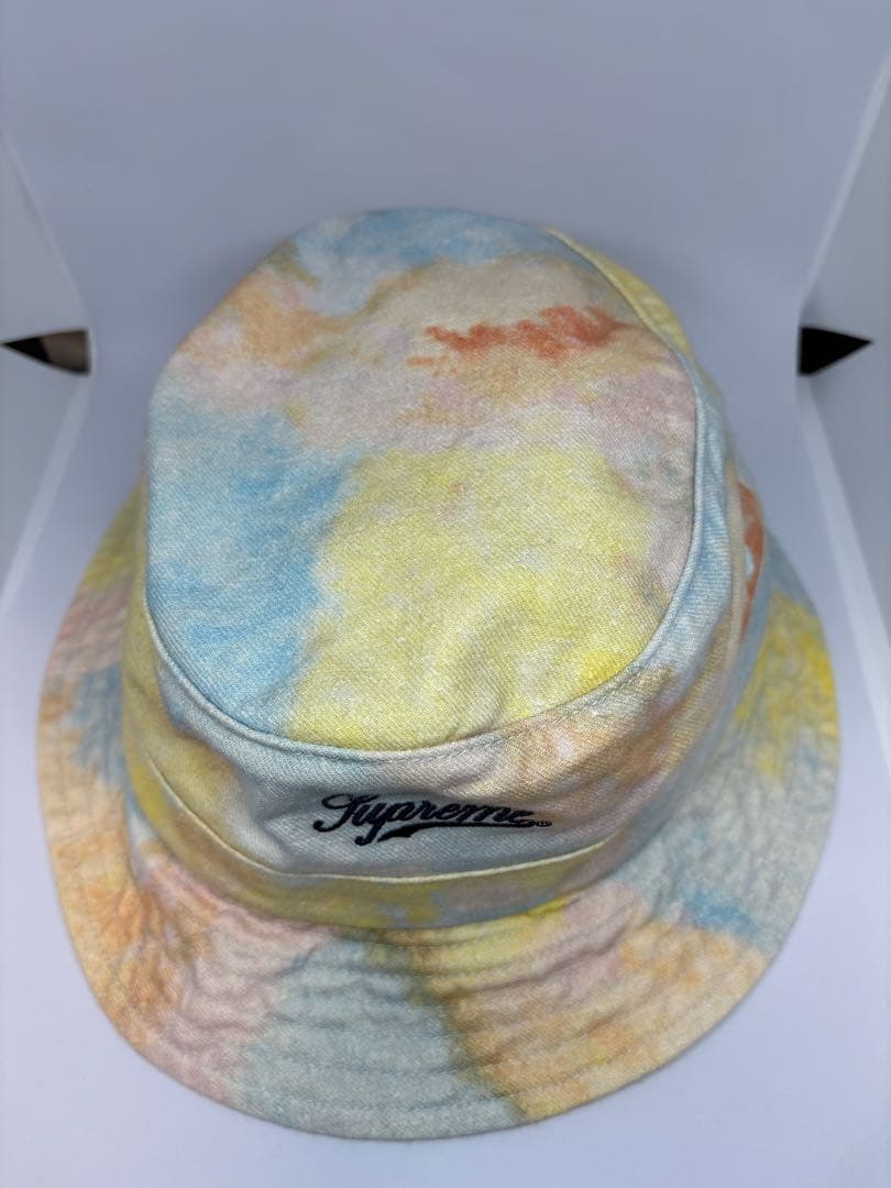 帽子 supreme multicolor denim crusher M/L