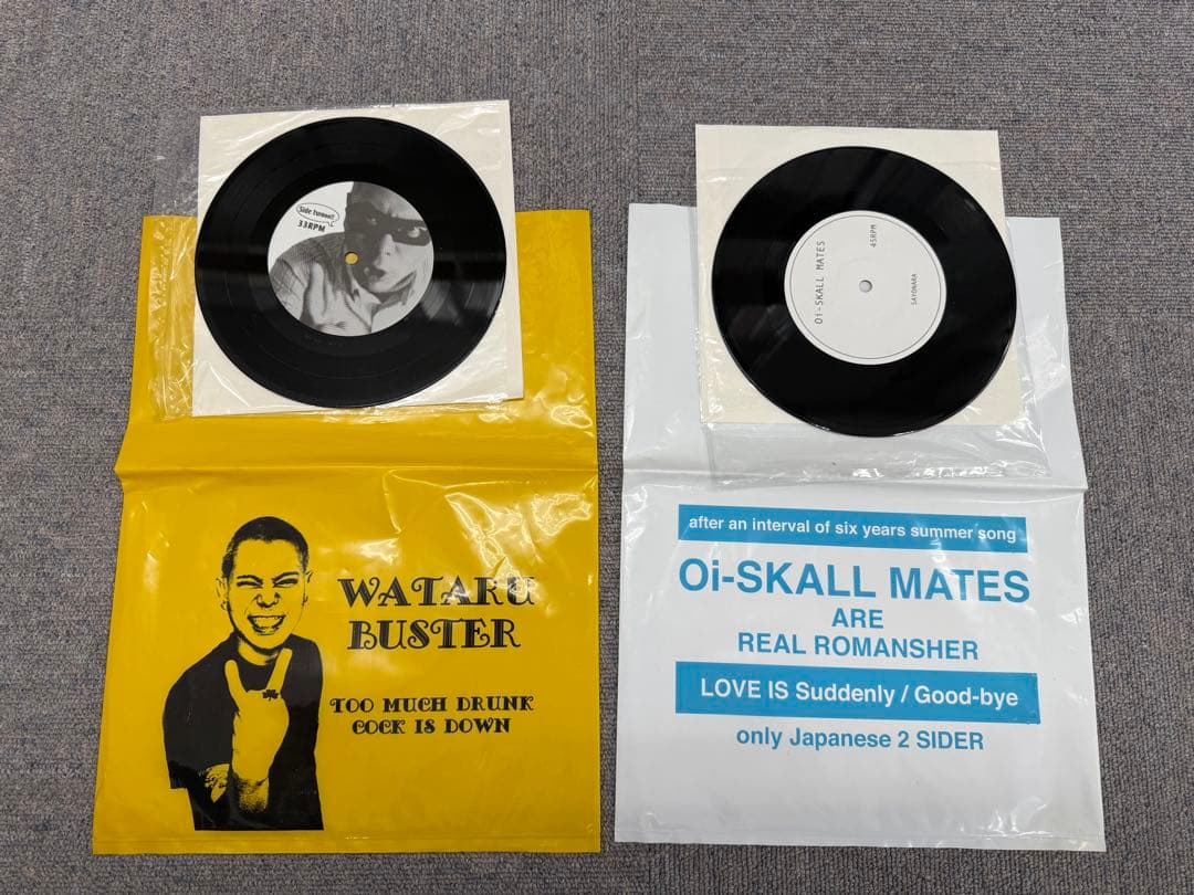 Oi-SKALL MATES シングルレコード4枚　会場限定品含む