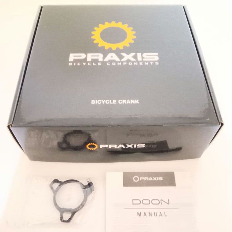 (美品)PRAXIS DOON CARBONロード用クランクアーム165mm