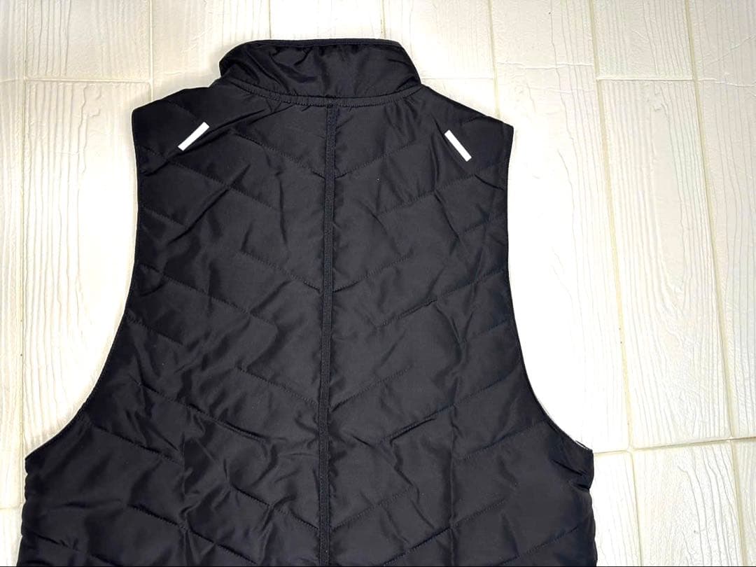 NIKE ナイキ ランニング 中綿ベストTHERMA-FITメンズ ブラック新品