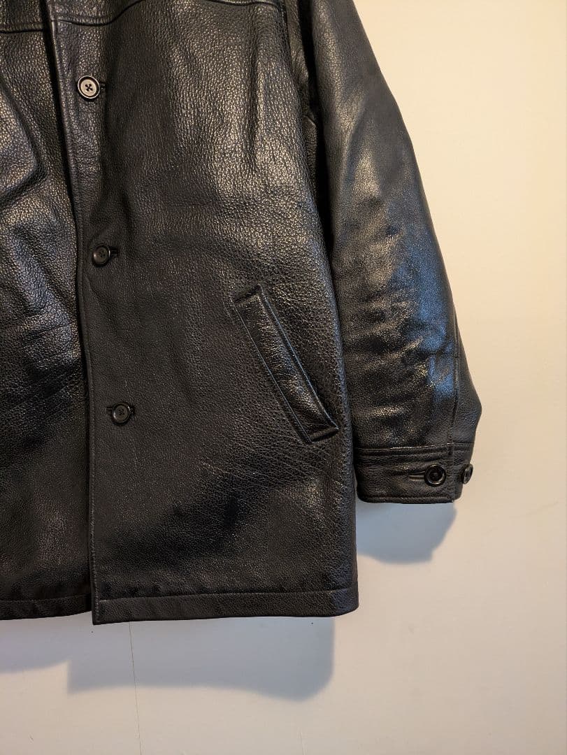 専用 OLDGAP オールドギャップ レザージャケット カーコート 90s