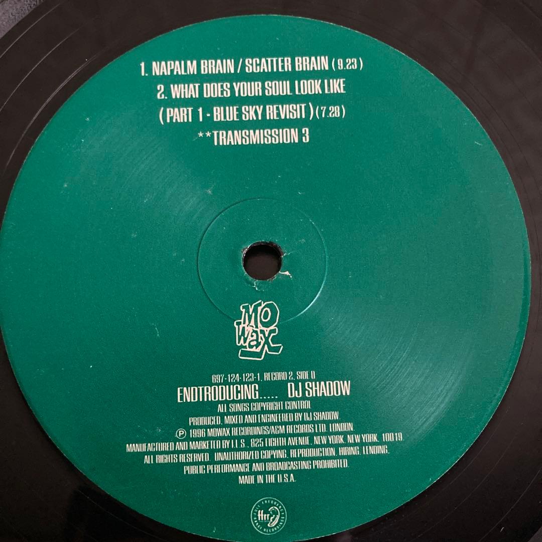 洋楽 DJ Shadow / Endtroducing