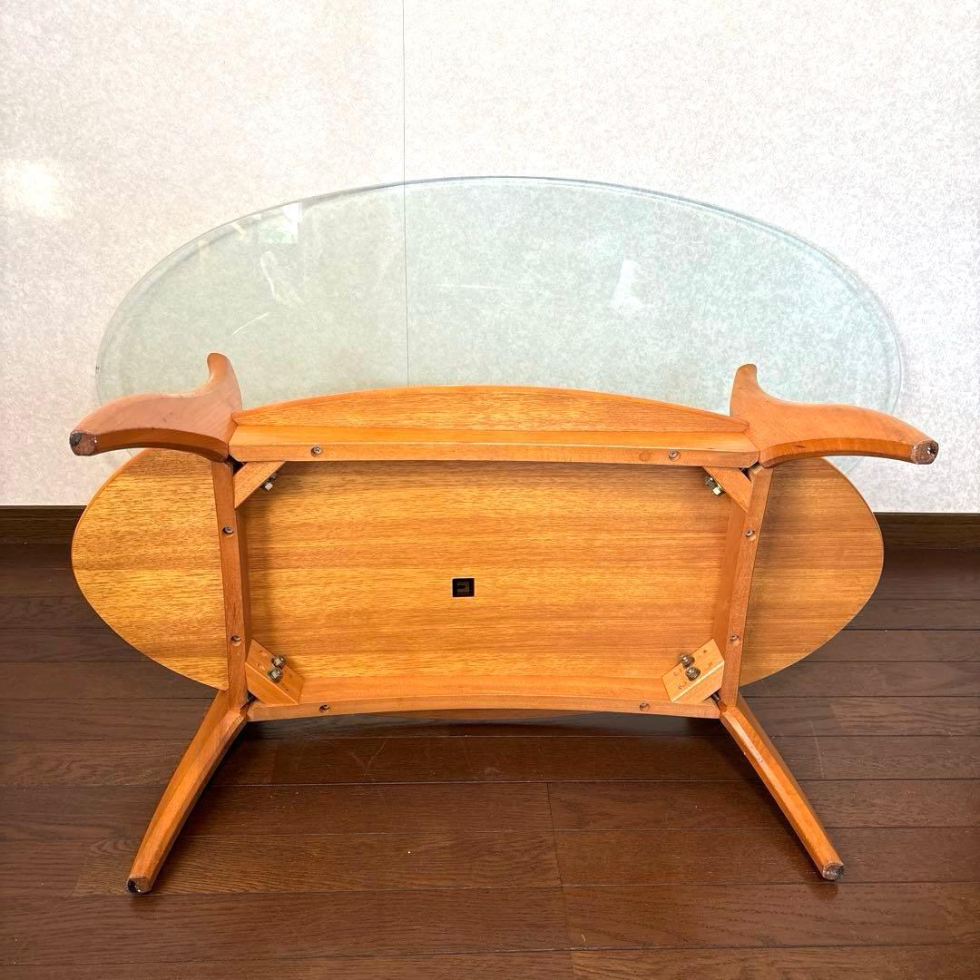 【良品】KOSUGA ガラス センターテーブル ヴィンテージ